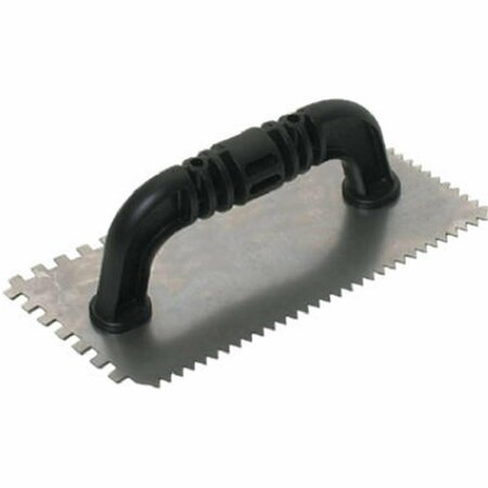 TOOL 16250 9 x 4 in. V Notched Trowel TO799076